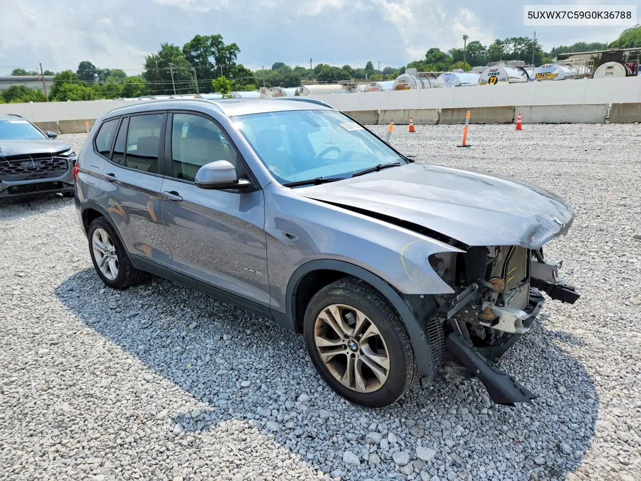 2016 BMW X3 xDrive35I VIN: 5UXWX7C59G0K36788 Lot: 62091156