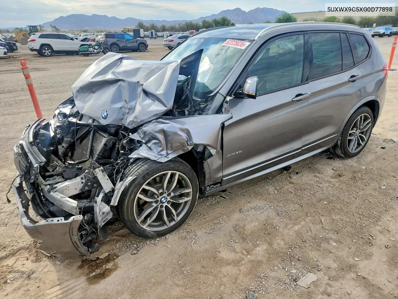 5UXWX9C5XG0D77898 2016 BMW X3 xDrive28I