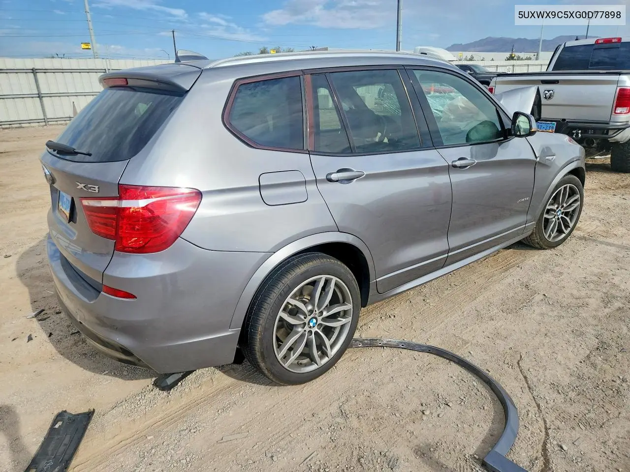 5UXWX9C5XG0D77898 2016 BMW X3 xDrive28I