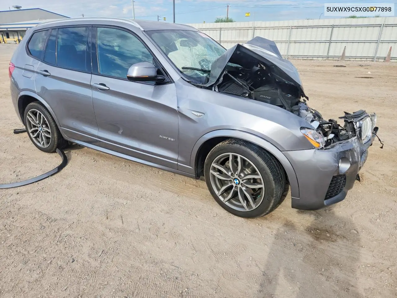 5UXWX9C5XG0D77898 2016 BMW X3 xDrive28I