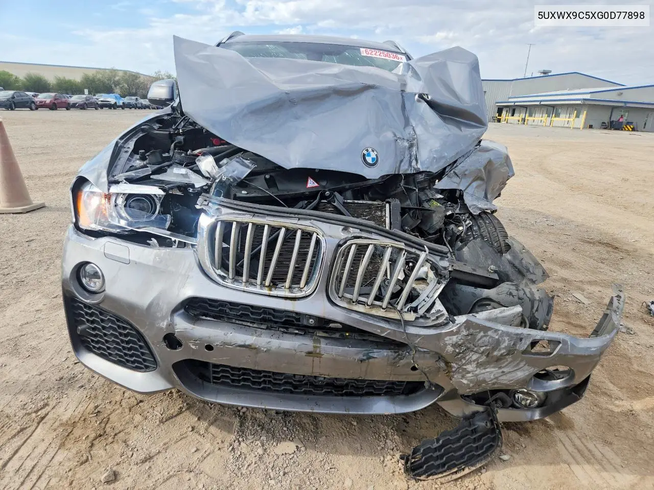 5UXWX9C5XG0D77898 2016 BMW X3 xDrive28I