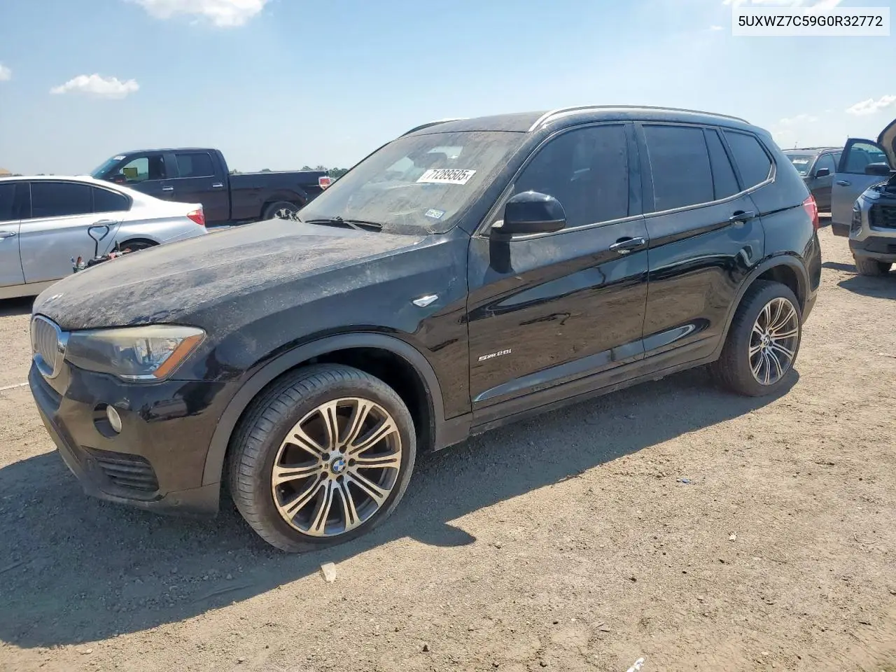 5UXWZ7C59G0R32772 2016 BMW X3 Sdrive28I