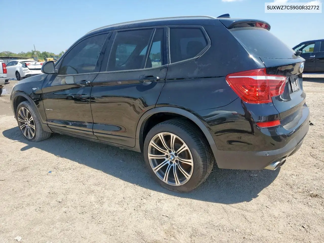5UXWZ7C59G0R32772 2016 BMW X3 Sdrive28I