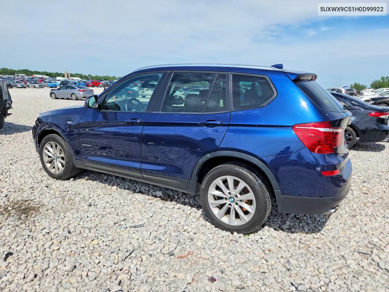 2017 BMW X3 xDrive28I VIN: 5UXWX9C51H0D99922 Lot: 56874996