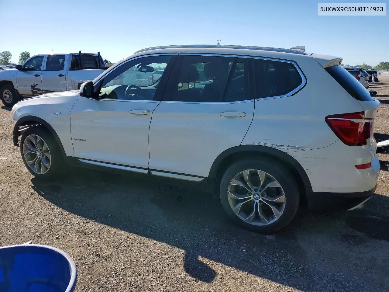 2017 BMW X3 xDrive28I VIN: 5UXWX9C50H0T14923 Lot: 57147666