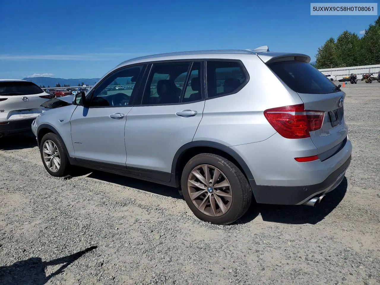 2017 BMW X3 xDrive28I VIN: 5UXWX9C58H0T08061 Lot: 58585186