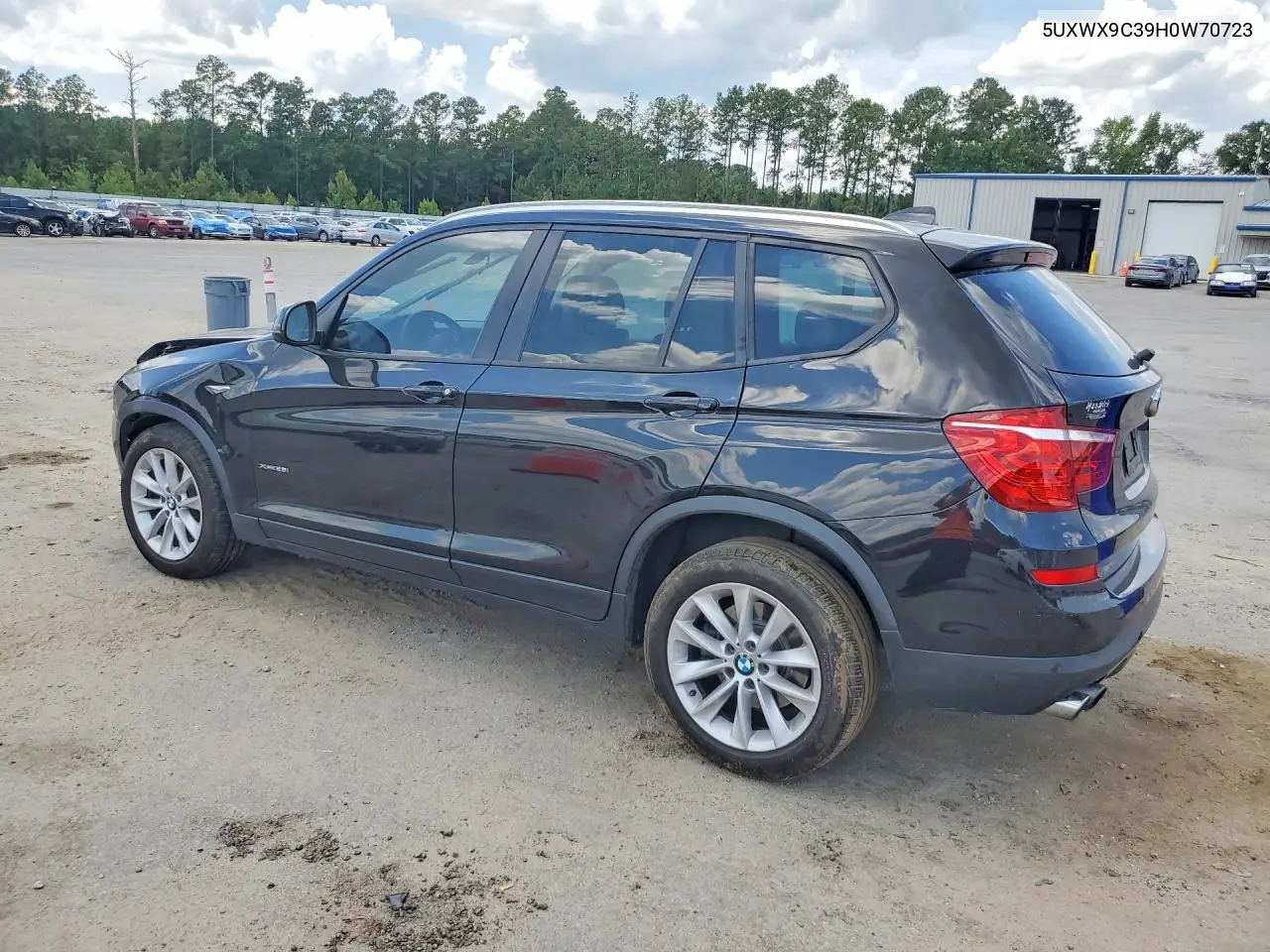 2017 BMW X3 xDrive28I VIN: 5UXWX9C39H0W70723 Lot: 60438906