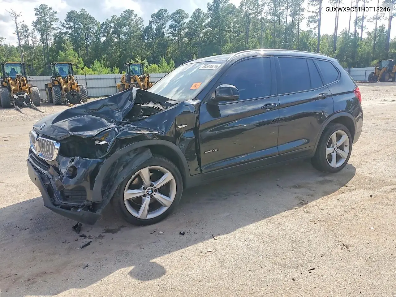 2017 BMW X3 xDrive28I VIN: 5UXWX9C51H0T13246 Lot: 60561976