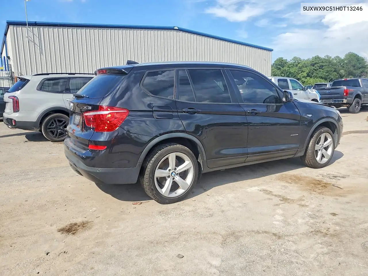 2017 BMW X3 xDrive28I VIN: 5UXWX9C51H0T13246 Lot: 60561976