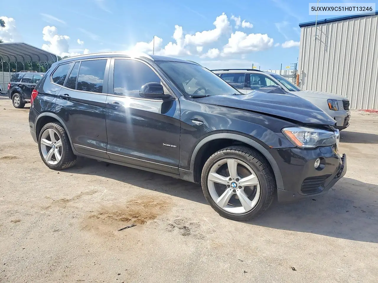 2017 BMW X3 xDrive28I VIN: 5UXWX9C51H0T13246 Lot: 60561976
