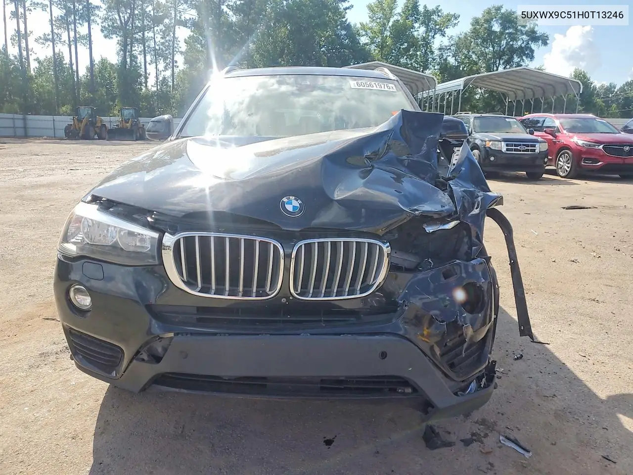 2017 BMW X3 xDrive28I VIN: 5UXWX9C51H0T13246 Lot: 60561976