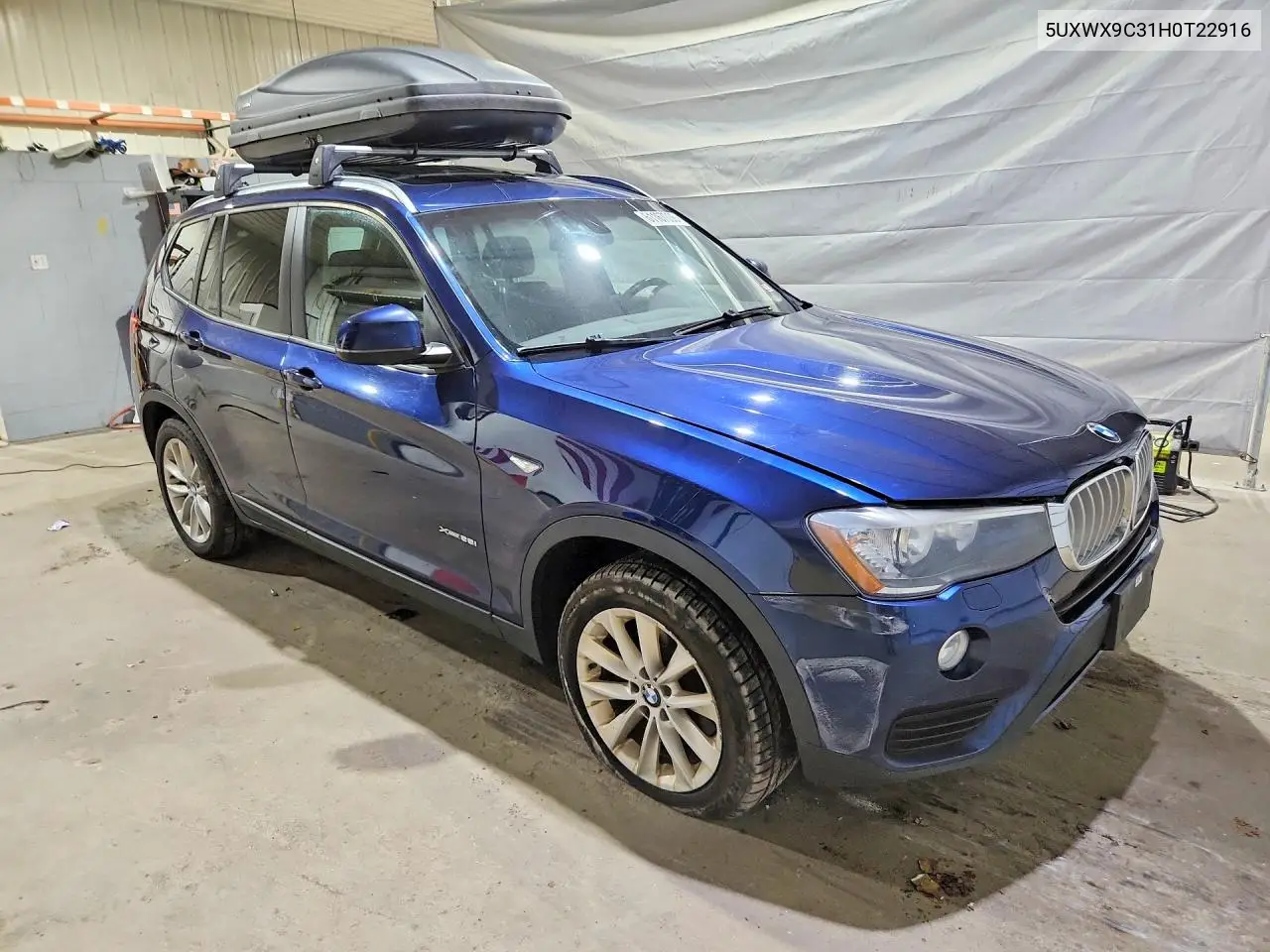 2017 BMW X3 xDrive28I VIN: 5UXWX9C31H0T22916 Lot: 61167006