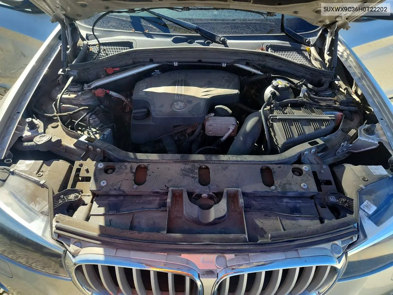2017 BMW X3 xDrive28I VIN: 5UXWX9C36H0T22202 Lot: 61188196