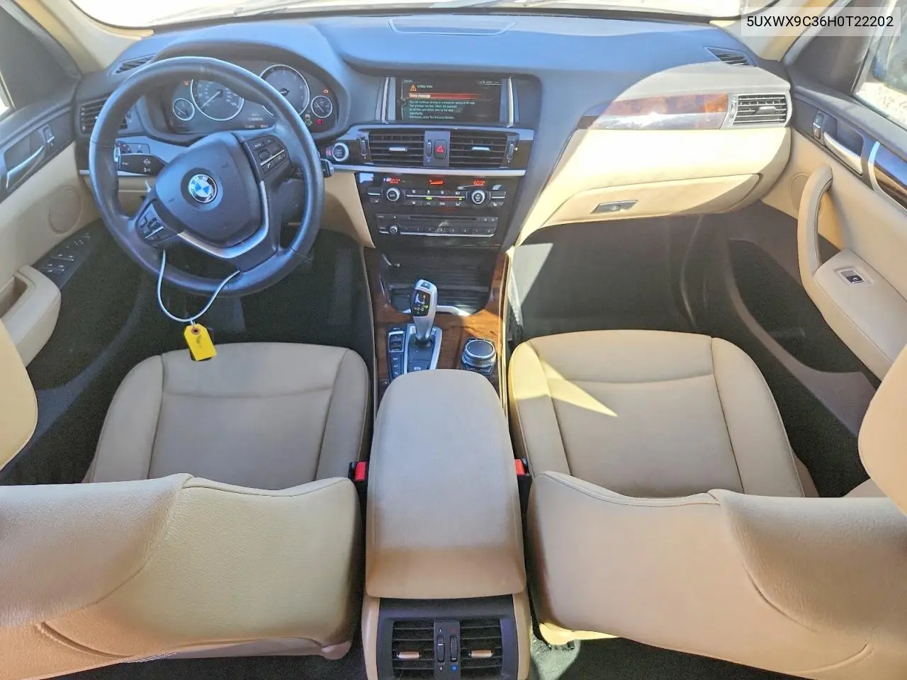2017 BMW X3 xDrive28I VIN: 5UXWX9C36H0T22202 Lot: 61188196