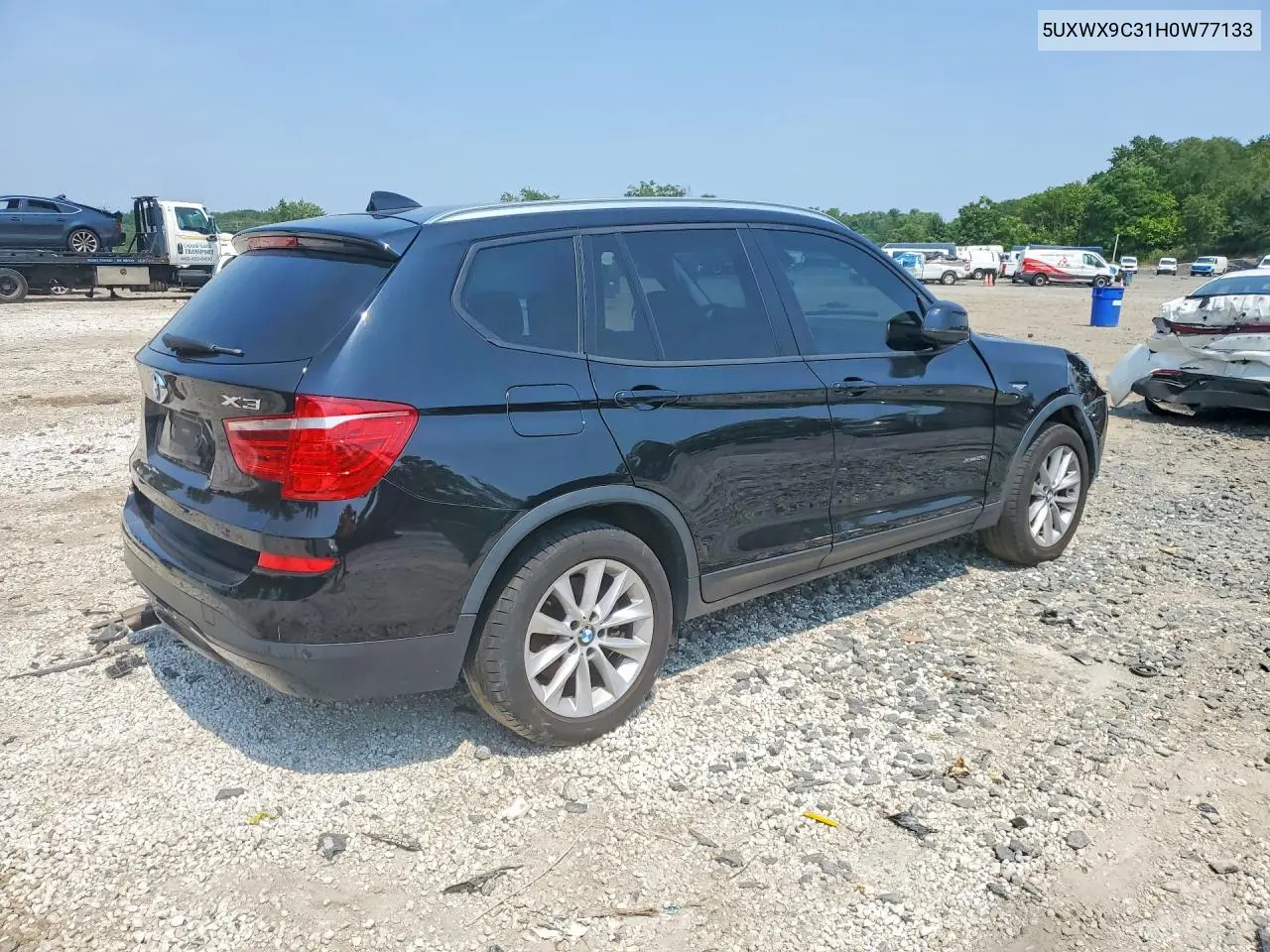 2017 BMW X3 xDrive28I VIN: 5UXWX9C31H0W77133 Lot: 61246456