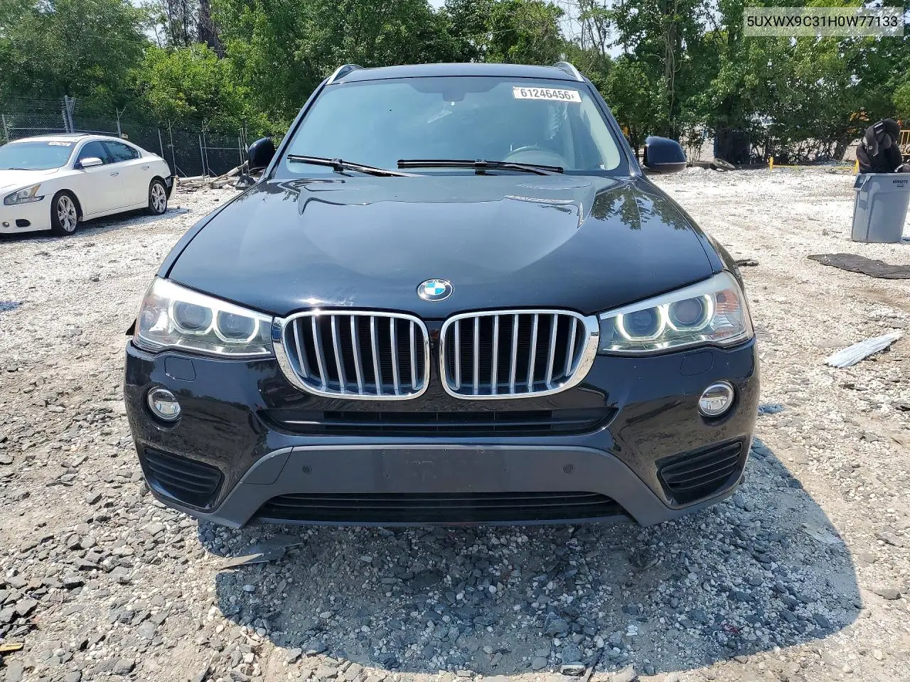 2017 BMW X3 xDrive28I VIN: 5UXWX9C31H0W77133 Lot: 61246456