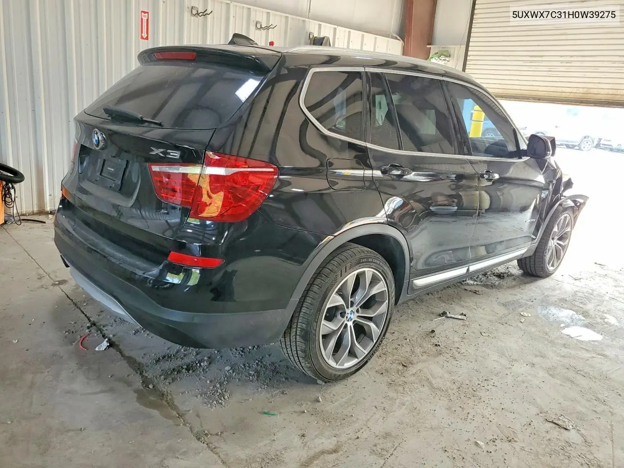 2017 BMW X3 xDrive35I VIN: 5UXWX7C31H0W39275 Lot: 61303686