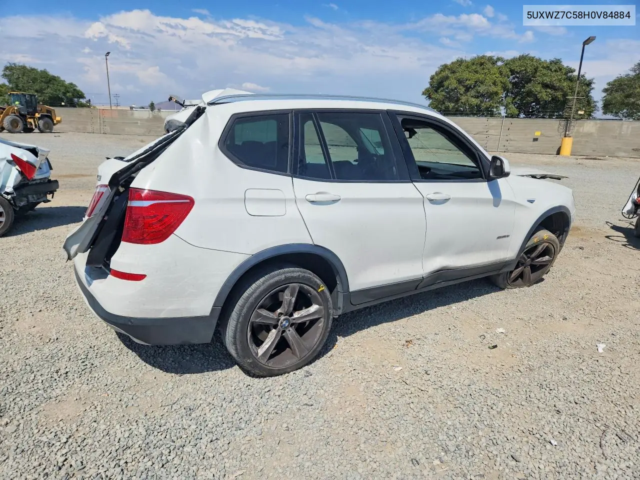 5UXWZ7C58H0V84884 2017 BMW X3 Sdrive28I