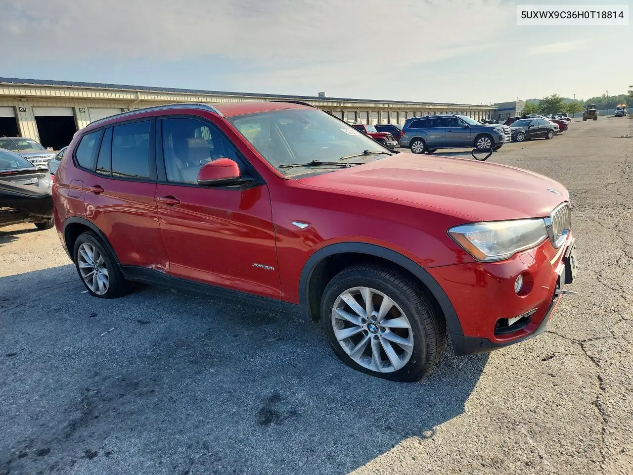 2017 BMW X3 xDrive28I VIN: 5UXWX9C36H0T18814 Lot: 61729976