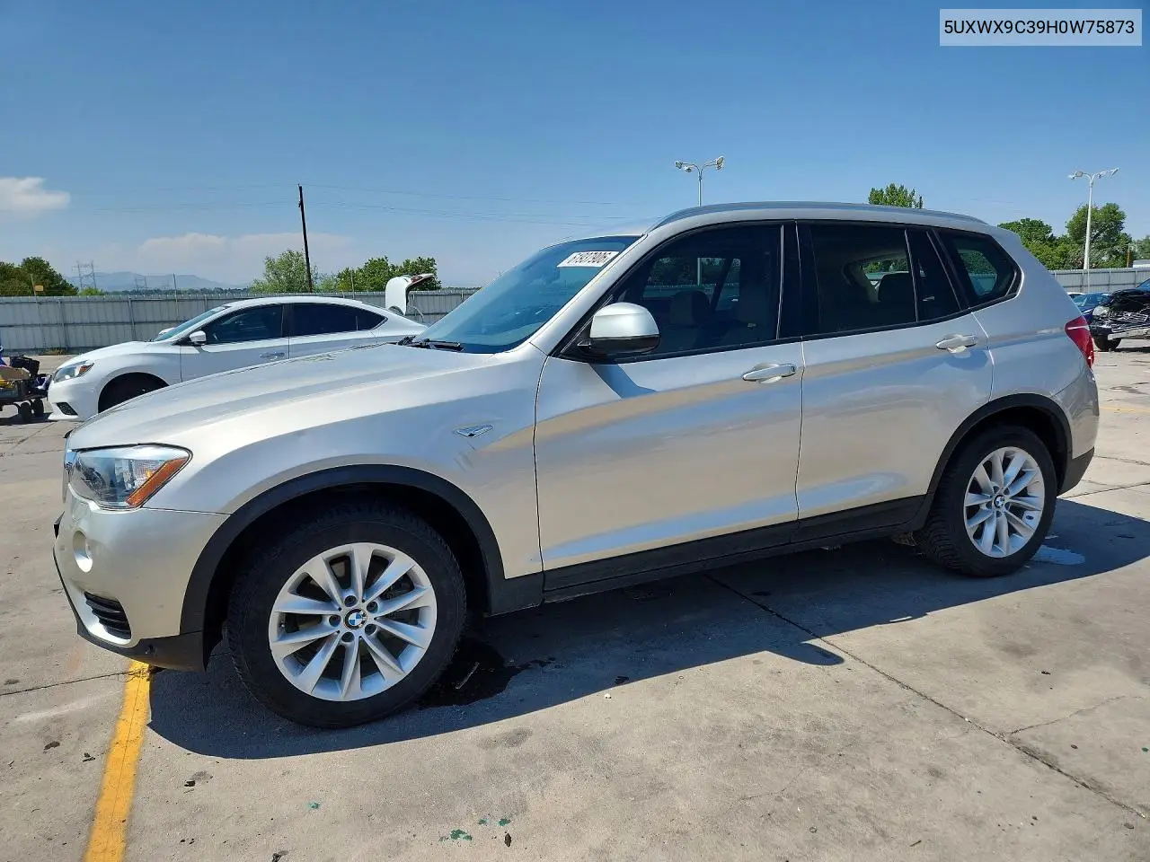 2017 BMW X3 xDrive28I VIN: 5UXWX9C39H0W75873 Lot: 61937906