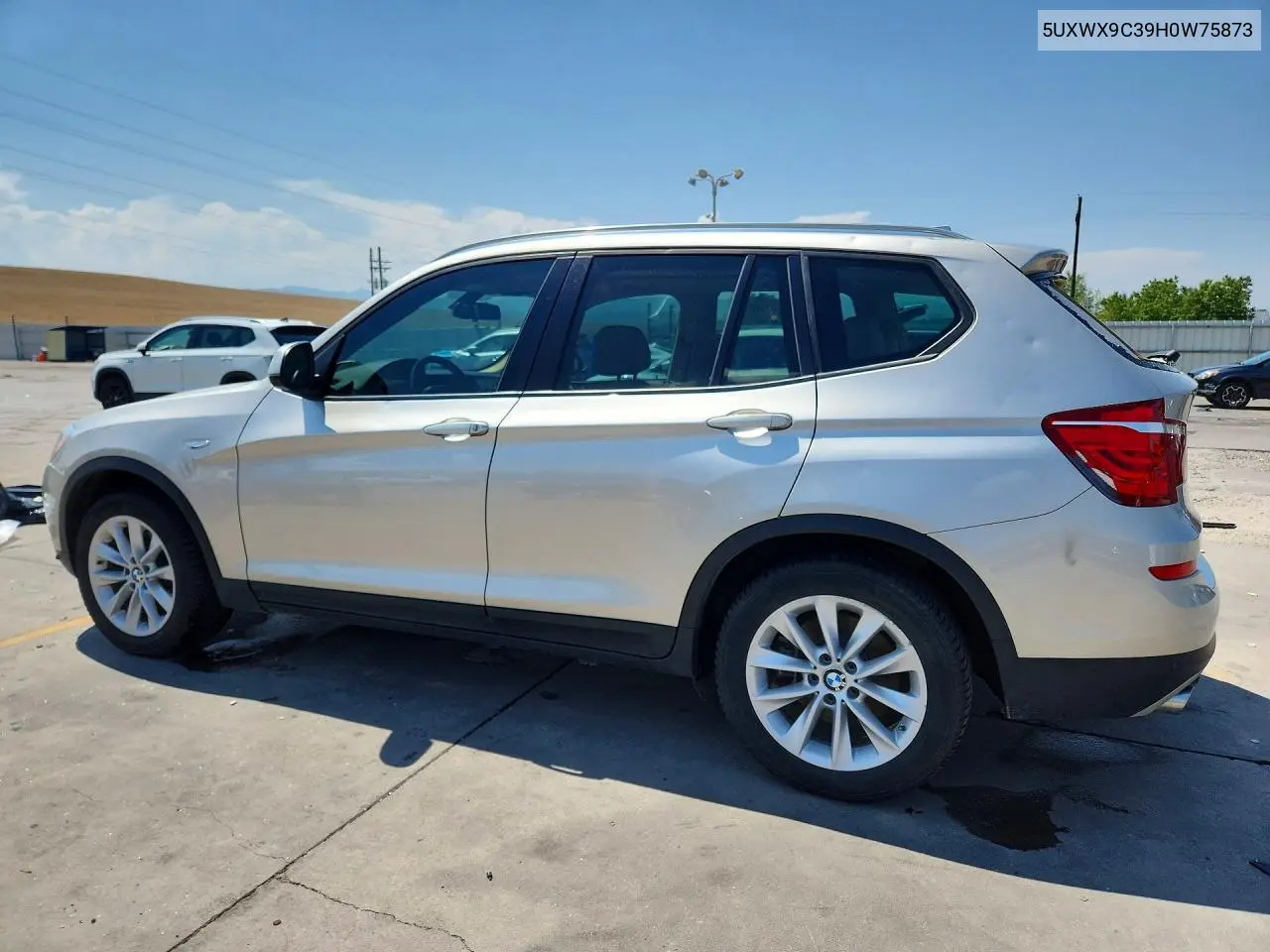 2017 BMW X3 xDrive28I VIN: 5UXWX9C39H0W75873 Lot: 61937906