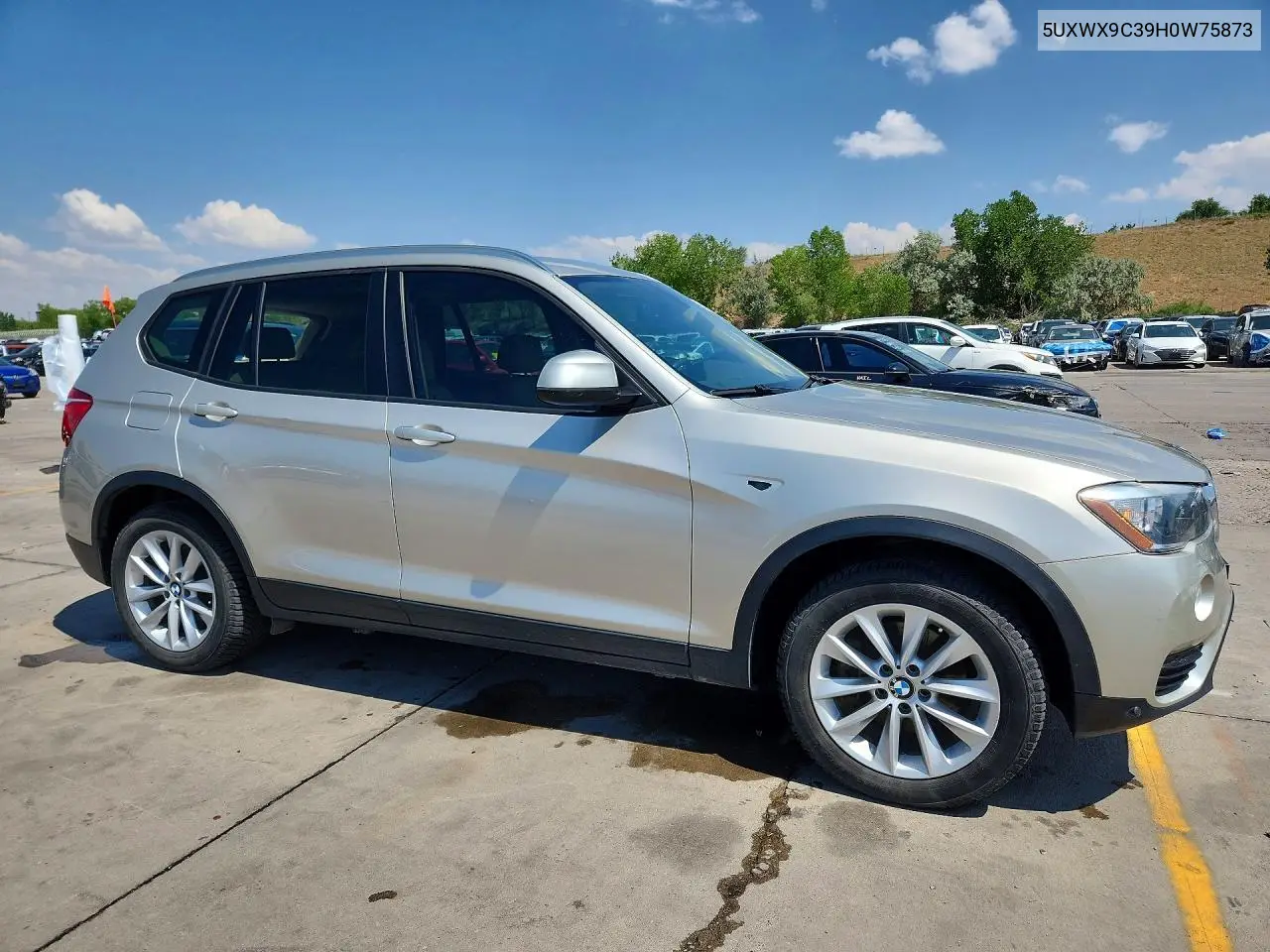 2017 BMW X3 xDrive28I VIN: 5UXWX9C39H0W75873 Lot: 61937906
