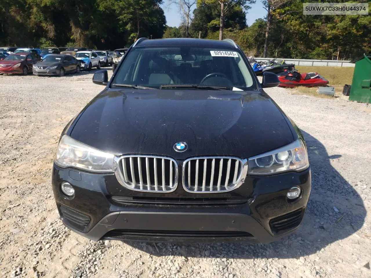 5UXWX7C33H0U44374 2017 BMW X3 xDrive35I