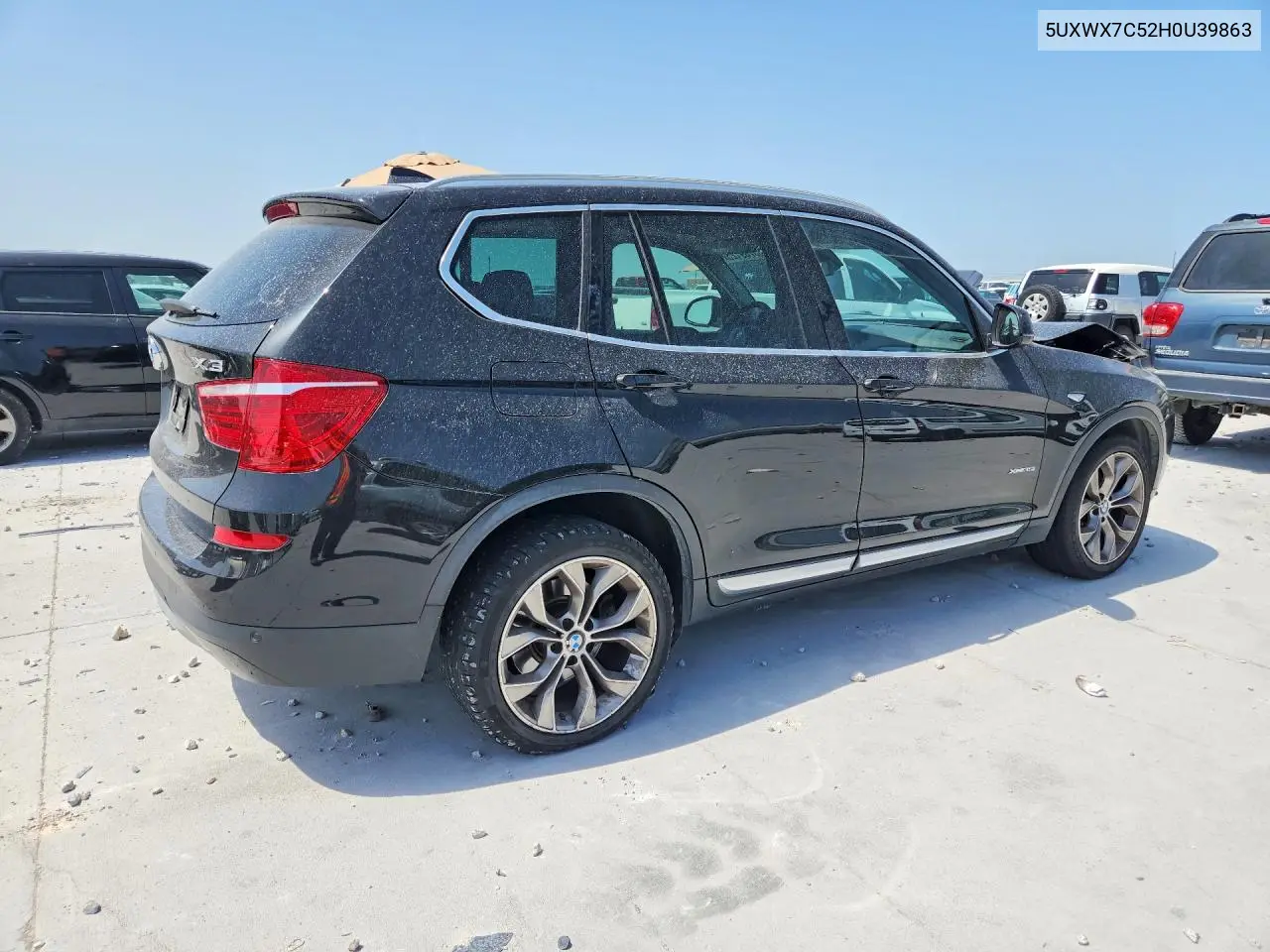 2017 BMW X3 xDrive35I VIN: 5UXWX7C52H0U39863 Lot: 85769125