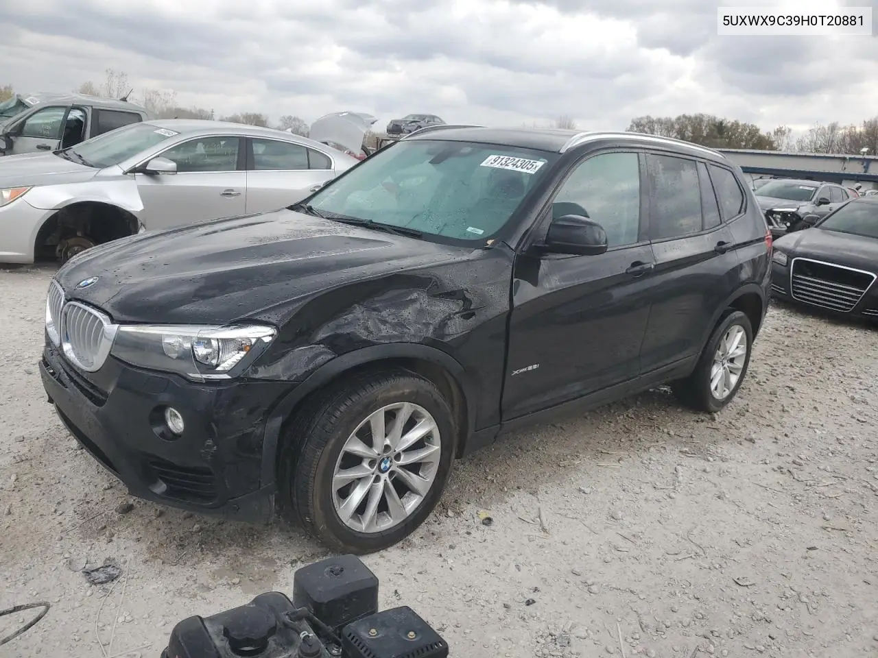 5UXWX9C39H0T20881 2017 BMW X3 xDrive28I