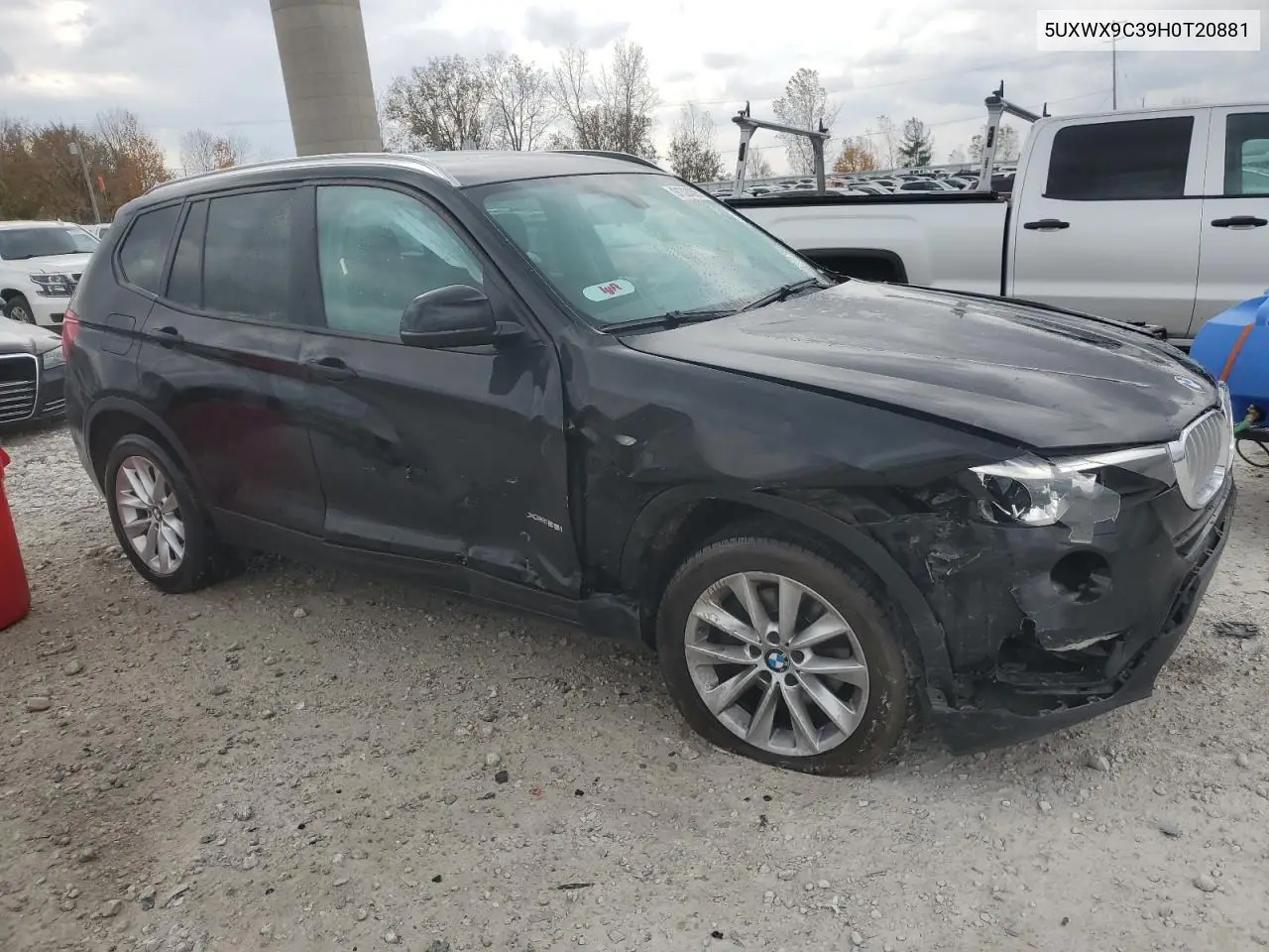 5UXWX9C39H0T20881 2017 BMW X3 xDrive28I