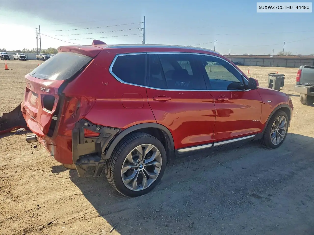 5UXWZ7C51H0T44480 2017 BMW X3 Sdrive28I