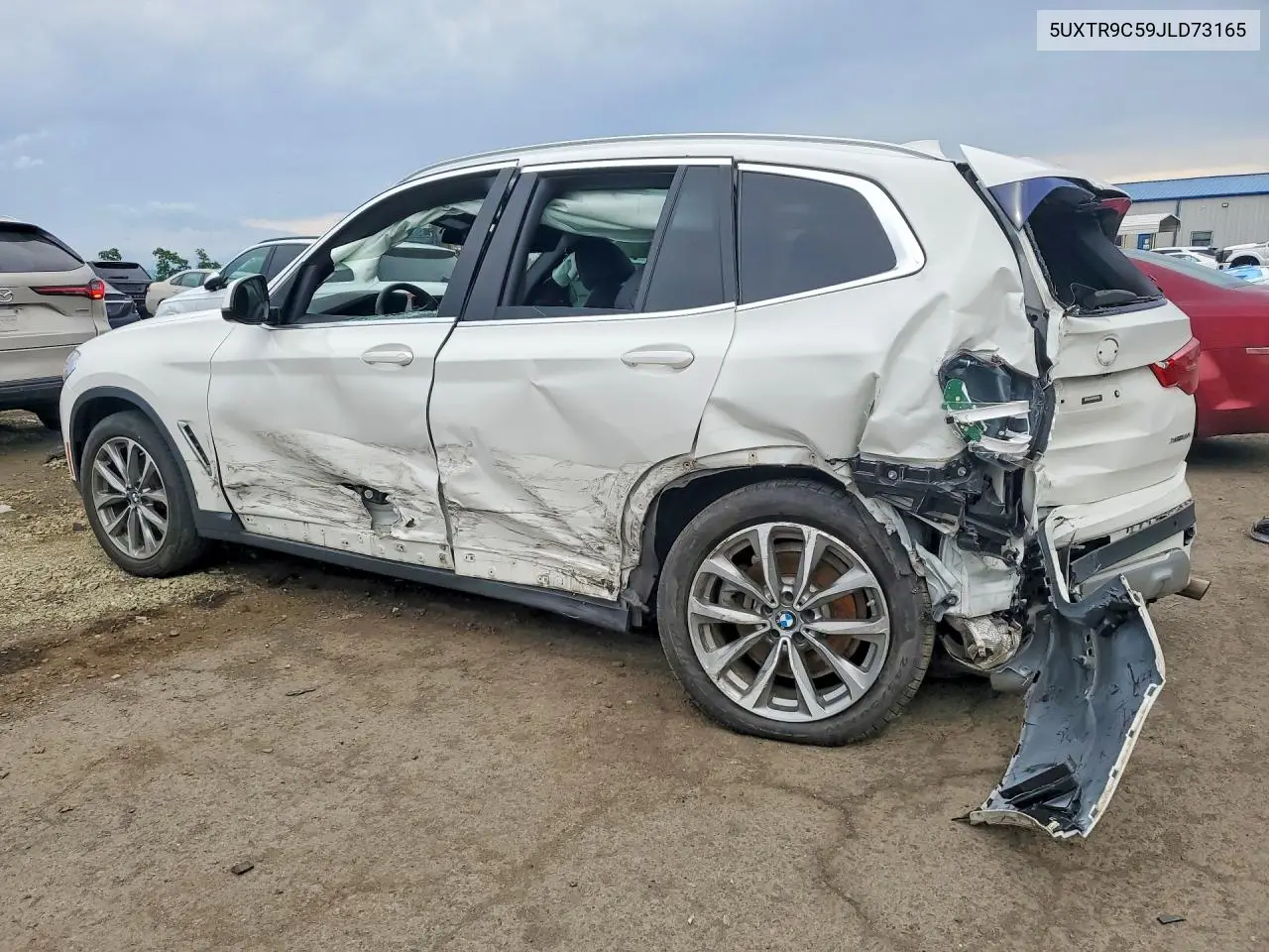 2018 BMW X3 xDrive30I VIN: 5UXTR9C59JLD73165 Lot: 57152456