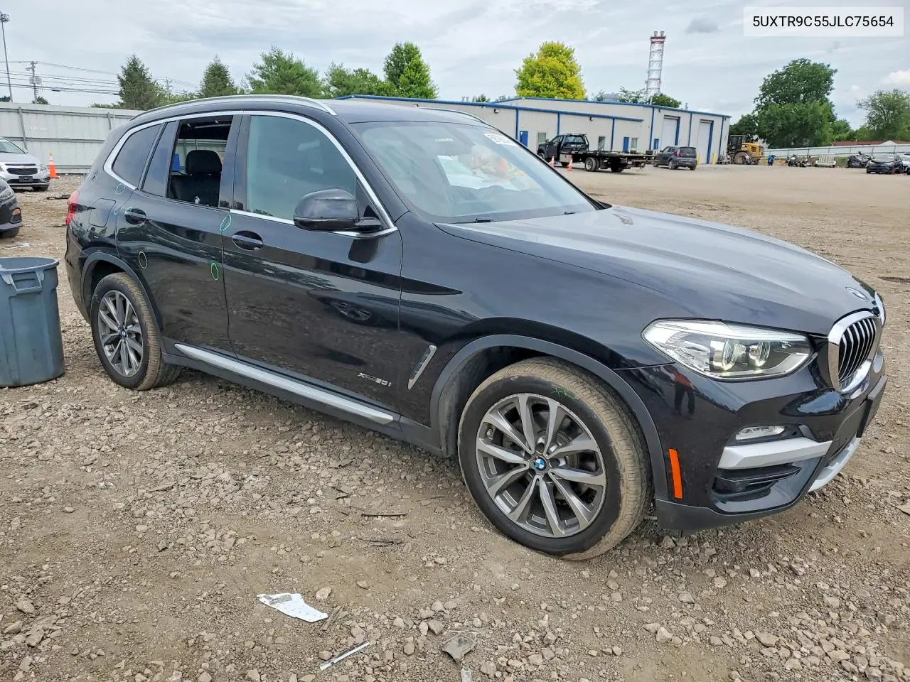 2018 BMW X3 xDrive30I VIN: 5UXTR9C55JLC75654 Lot: 58798016
