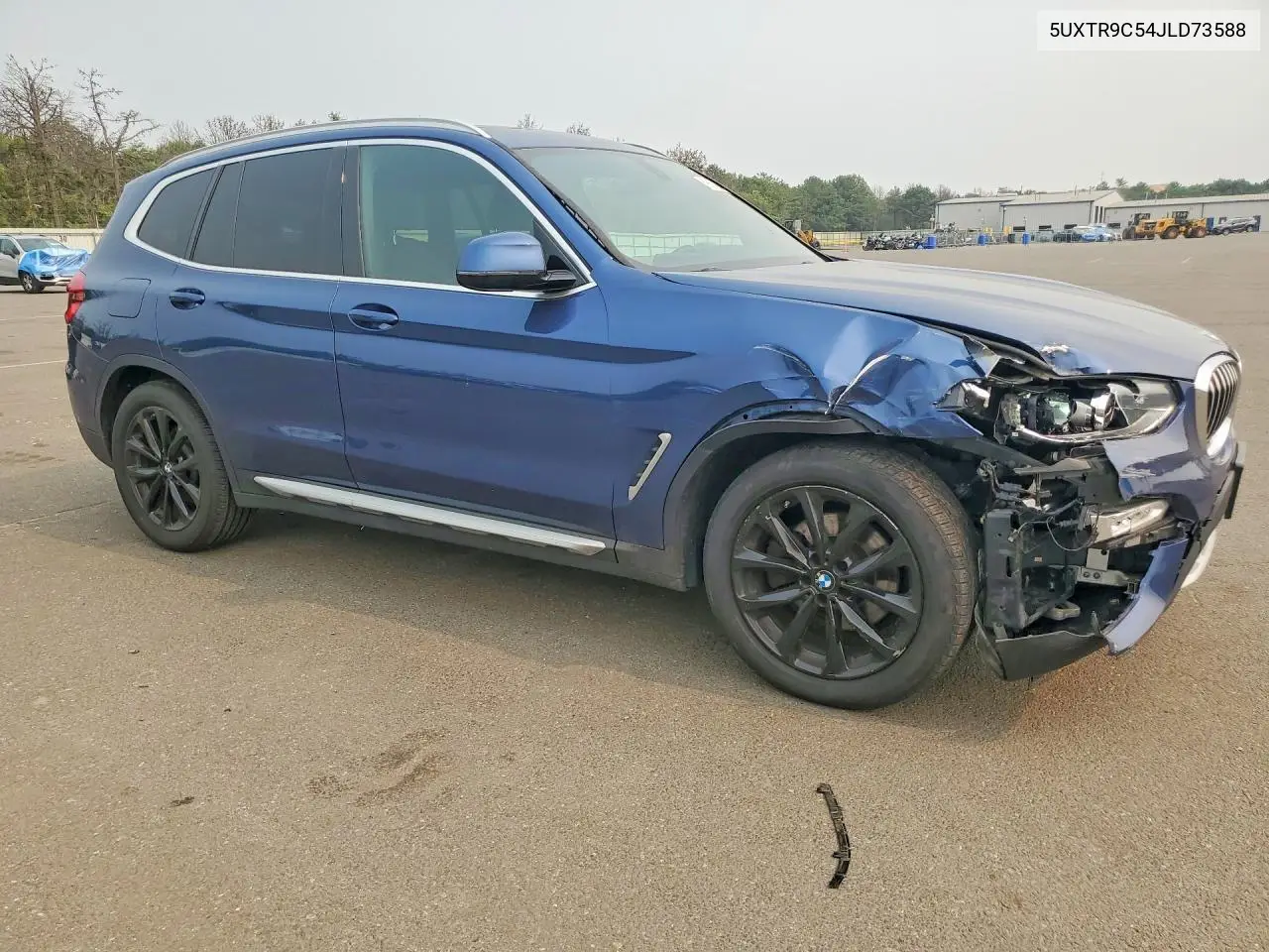 2018 BMW X3 xDrive30I VIN: 5UXTR9C54JLD73588 Lot: 59667366