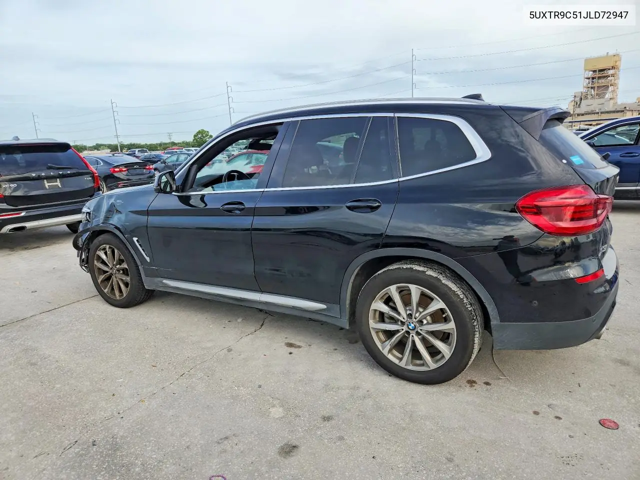 2018 BMW X3 xDrive30I VIN: 5UXTR9C51JLD72947 Lot: 59691916