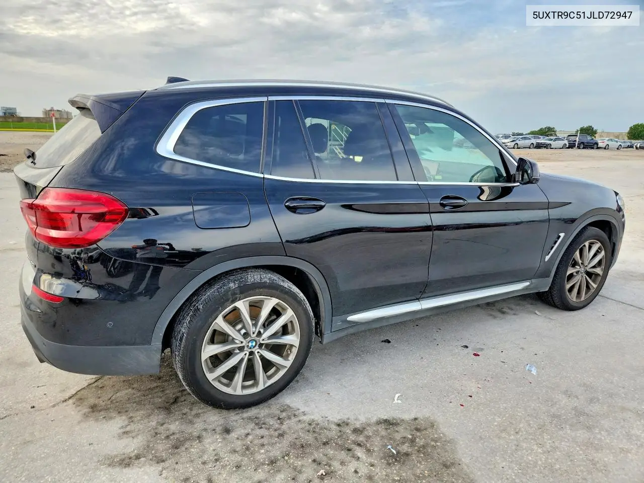 2018 BMW X3 xDrive30I VIN: 5UXTR9C51JLD72947 Lot: 59691916