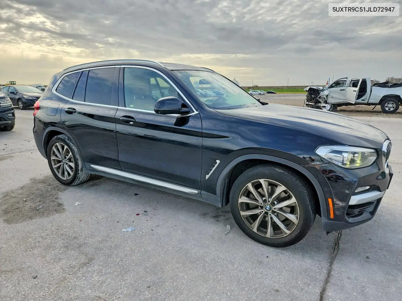 2018 BMW X3 xDrive30I VIN: 5UXTR9C51JLD72947 Lot: 59691916