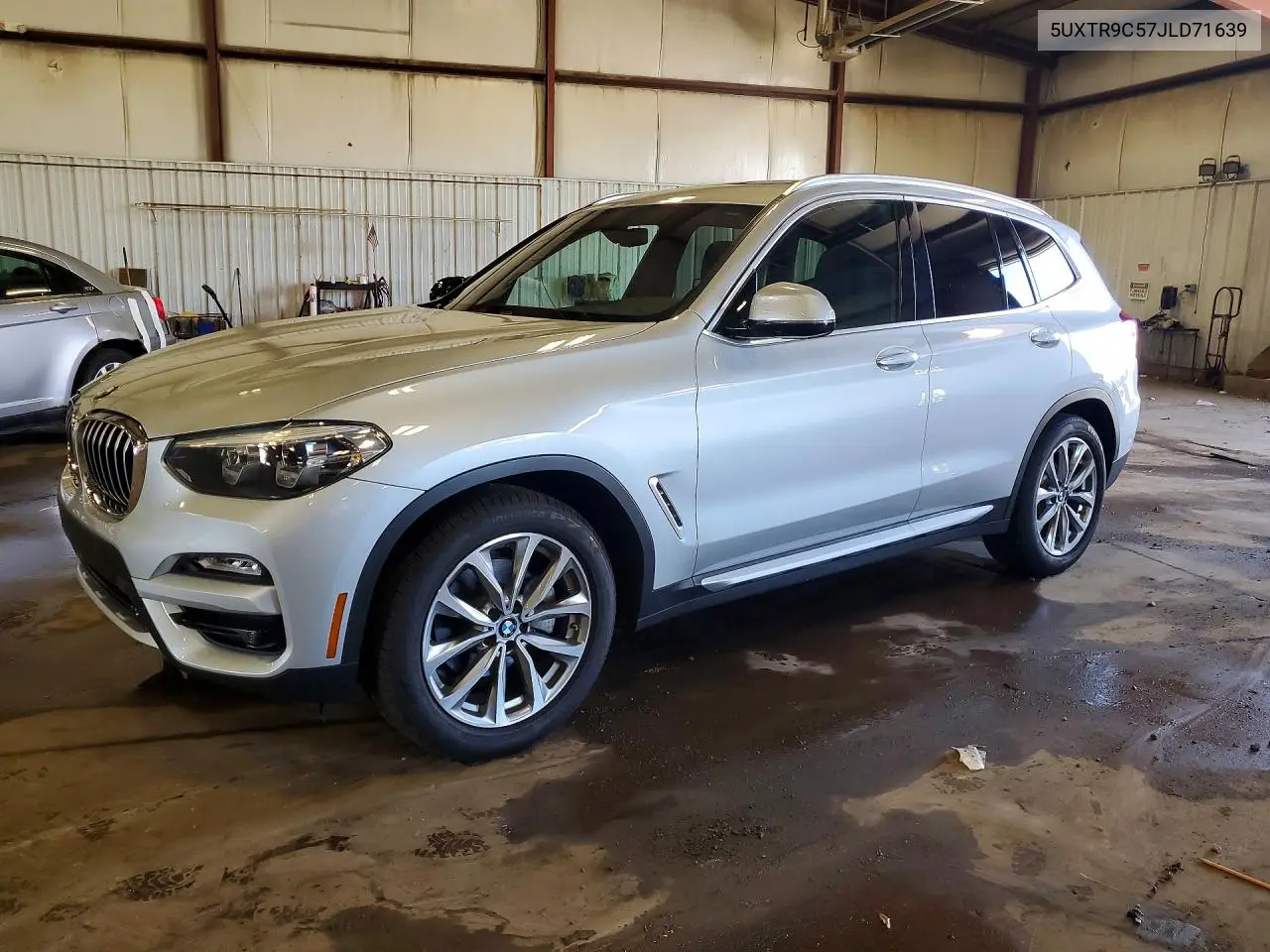 2018 BMW X3 xDrive30I VIN: 5UXTR9C57JLD71639 Lot: 60070036
