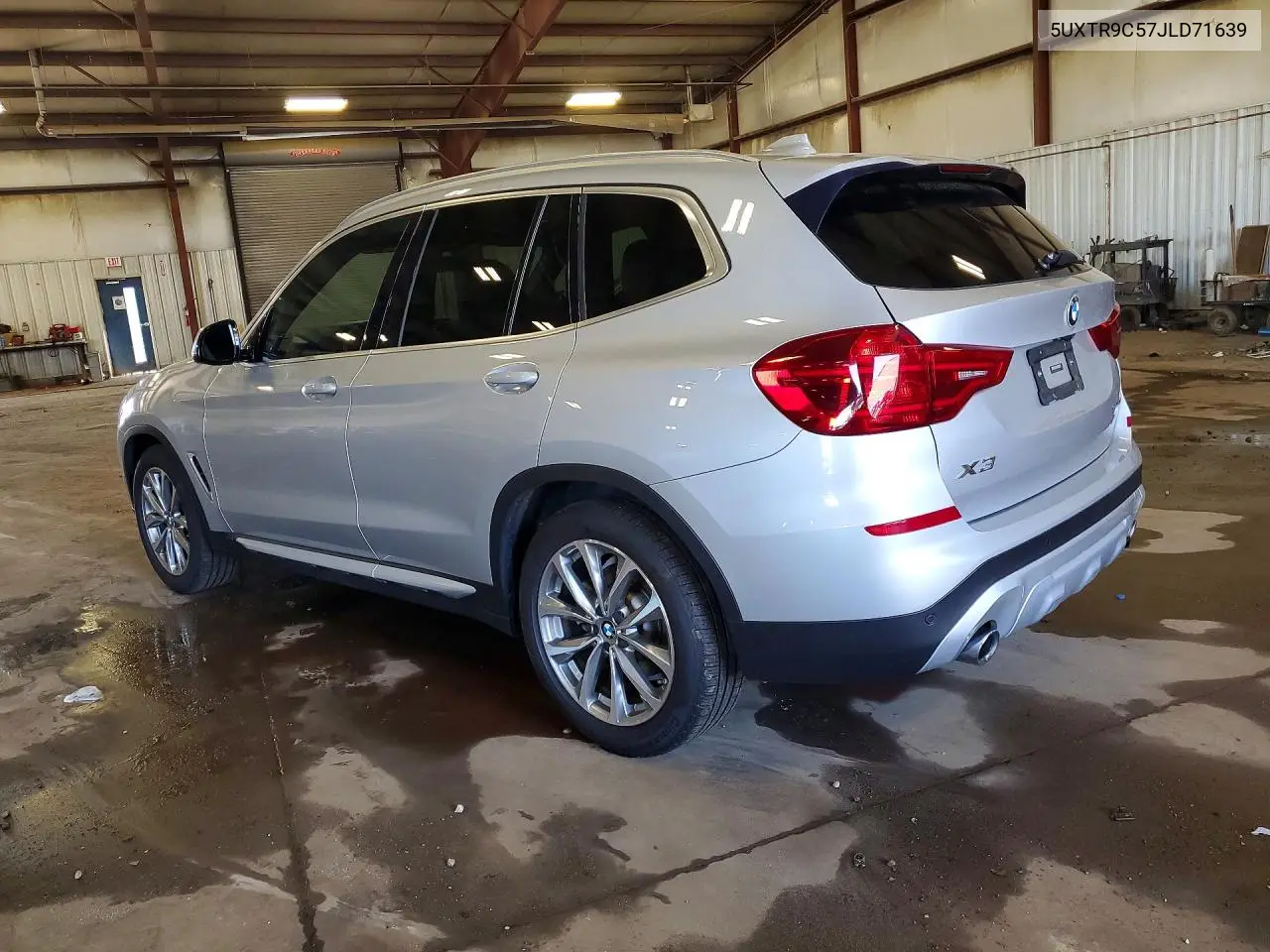 2018 BMW X3 xDrive30I VIN: 5UXTR9C57JLD71639 Lot: 60070036