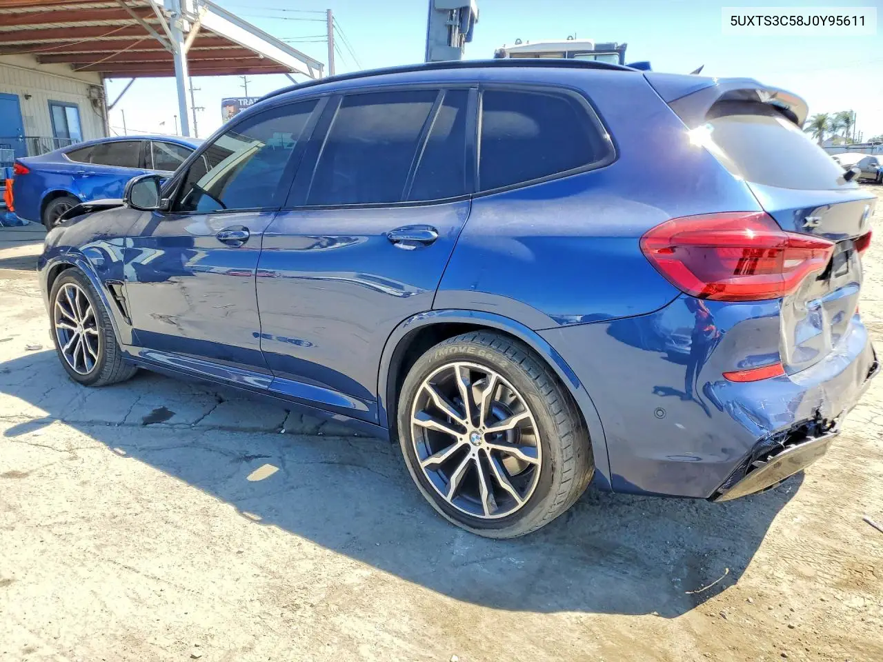 2018 BMW X3 xDrivem40I VIN: 5UXTS3C58J0Y95611 Lot: 62009786