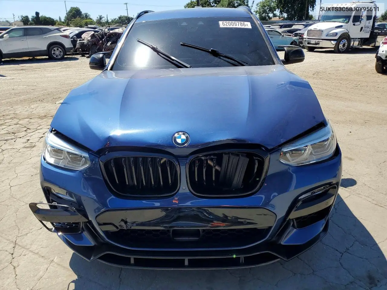 2018 BMW X3 xDrivem40I VIN: 5UXTS3C58J0Y95611 Lot: 62009786
