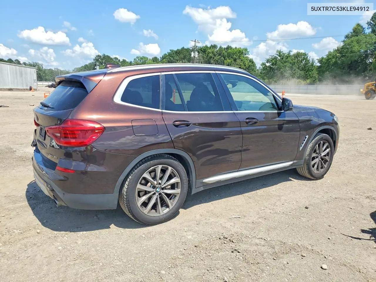 2019 BMW X3 Sdrive30I VIN: 5UXTR7C53KLE94912 Lot: 57223496