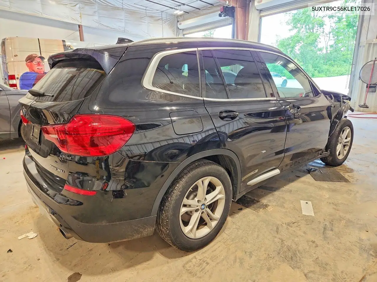 2019 BMW X3 xDrive30I VIN: 5UXTR9C56KLE17026 Lot: 57320476