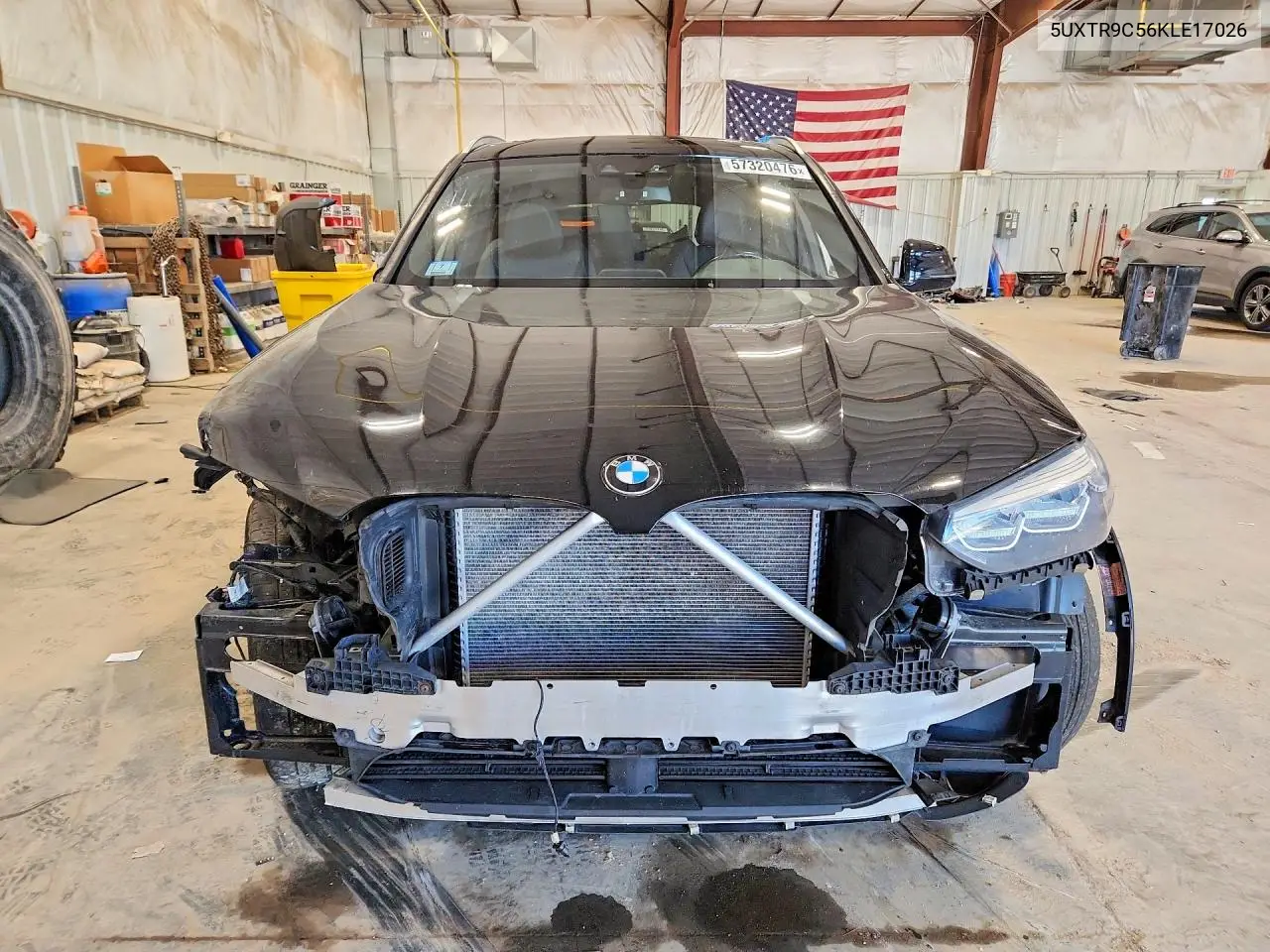 2019 BMW X3 xDrive30I VIN: 5UXTR9C56KLE17026 Lot: 57320476