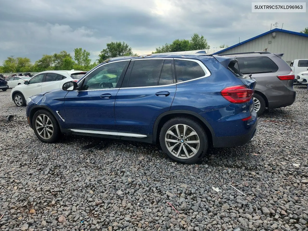 2019 BMW X3 3.0I VIN: 5UXTR9C57KLD96963 Lot: 58043446