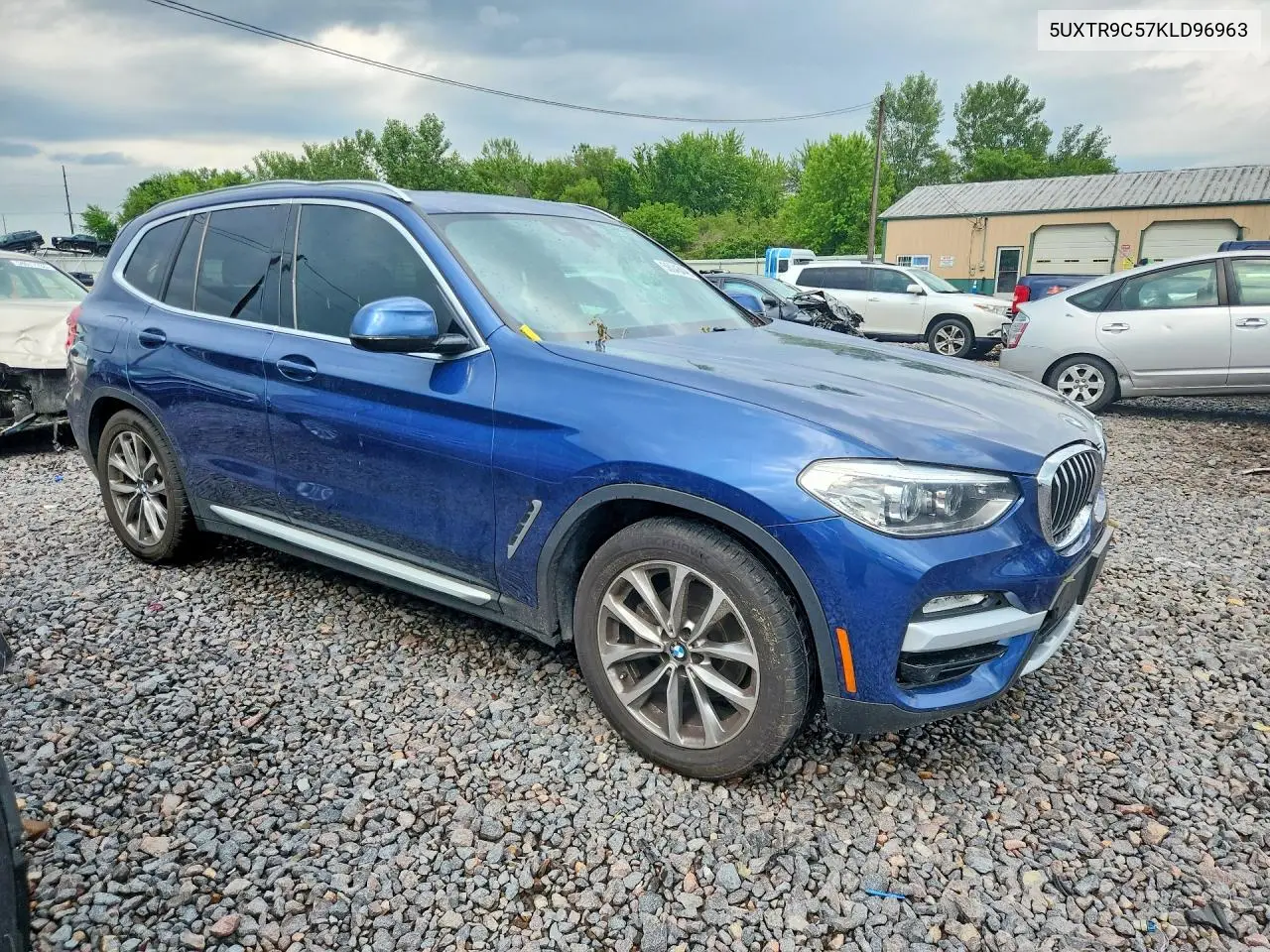 2019 BMW X3 3.0I VIN: 5UXTR9C57KLD96963 Lot: 58043446