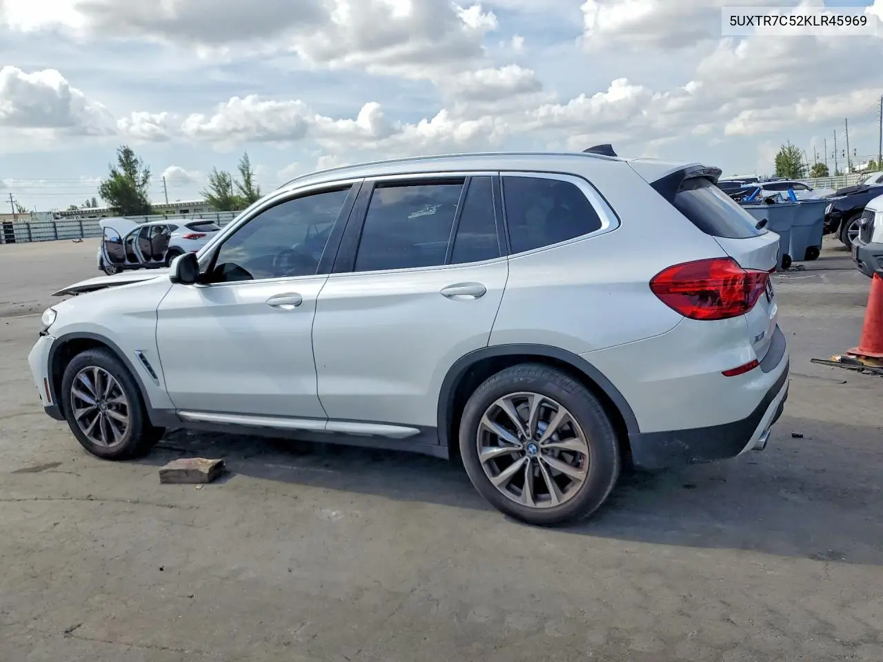 2019 BMW X3 Sdrive30I VIN: 5UXTR7C52KLR45969 Lot: 59342876
