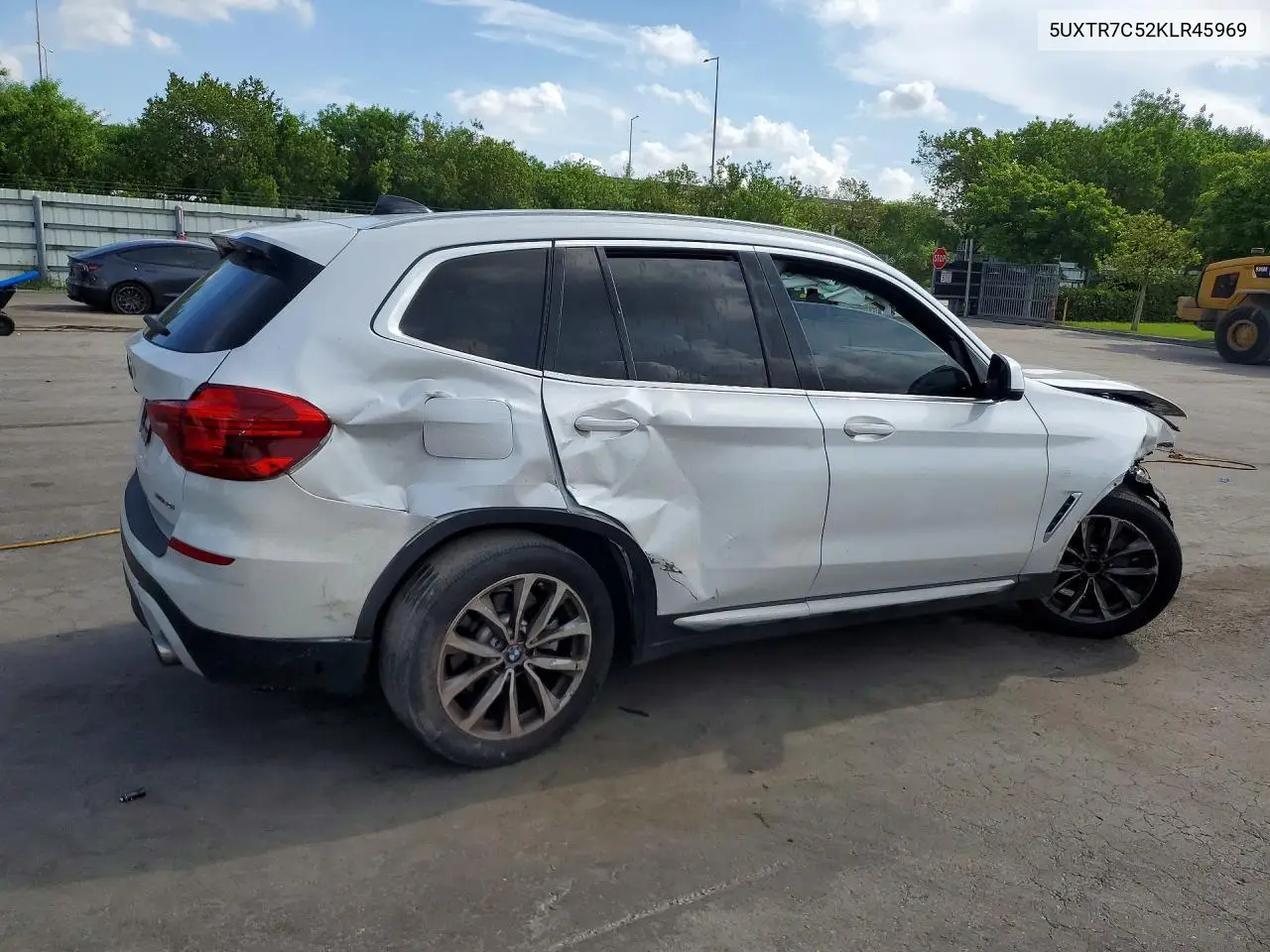 2019 BMW X3 Sdrive30I VIN: 5UXTR7C52KLR45969 Lot: 59342876