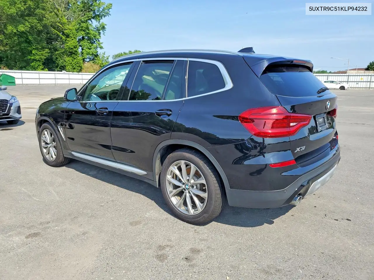 2019 BMW X3 xDrive30I VIN: 5UXTR9C51KLP94232 Lot: 59912996