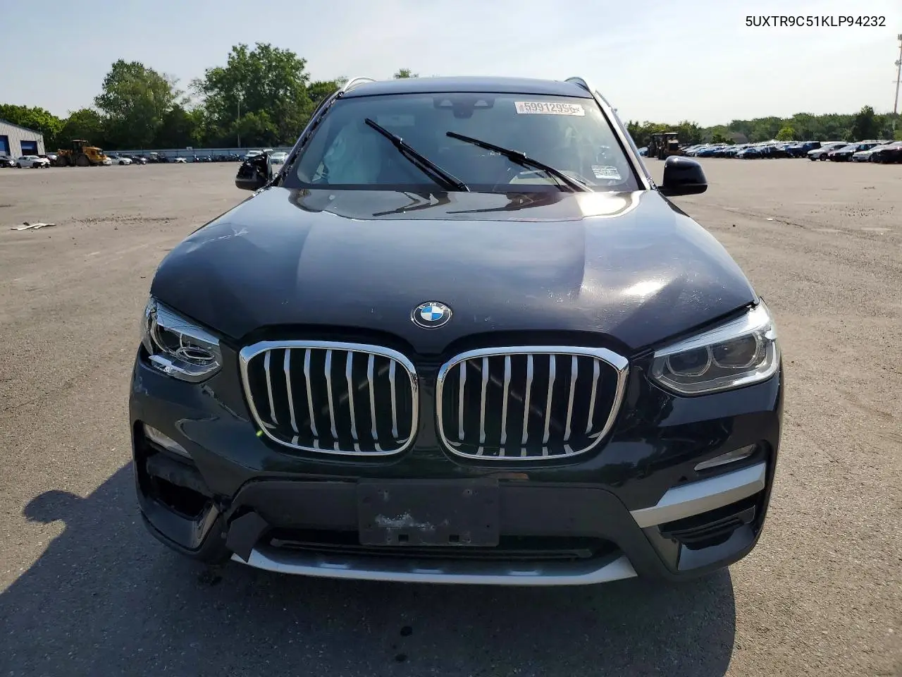 2019 BMW X3 xDrive30I VIN: 5UXTR9C51KLP94232 Lot: 59912996